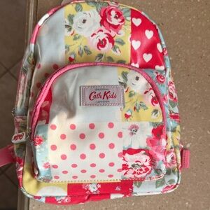 Cath Kidston Patchwork Floral Kids Backpack - Pink, Yellow
